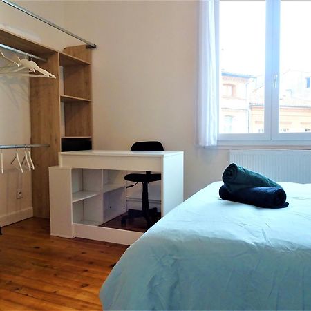 Chambre Privee Et Spacieuse Au Sein D'Un Logement Partage - Central, Quartier Villebourbon - 3 Chambres Doubles - 2 Balcons - Places De Stationnements Gratuites - 5 Min A Pied Gare Et Hypercentre Montauban Exteriér fotografie