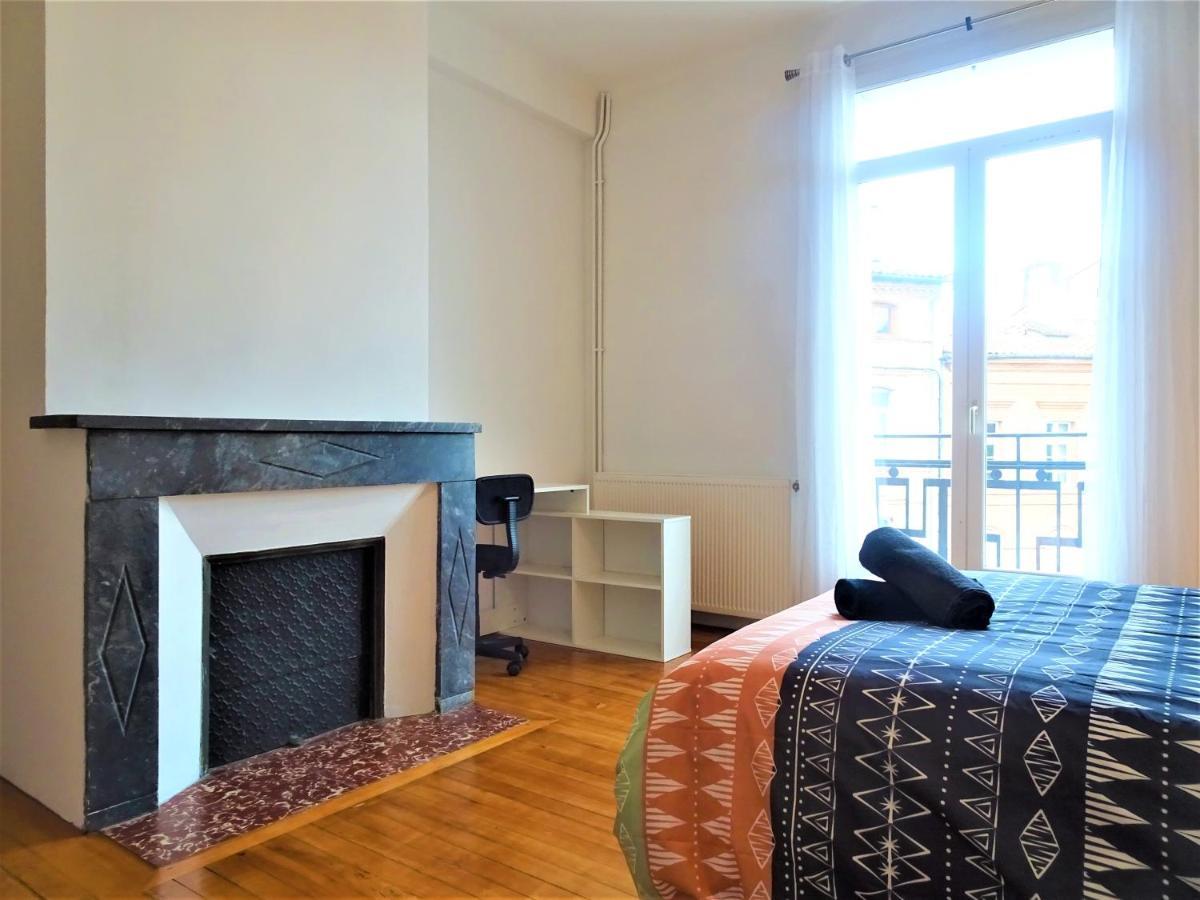 Chambre Privee Et Spacieuse Au Sein D'Un Logement Partage - Central, Quartier Villebourbon - 3 Chambres Doubles - 2 Balcons - Places De Stationnements Gratuites - 5 Min A Pied Gare Et Hypercentre Montauban Exteriér fotografie