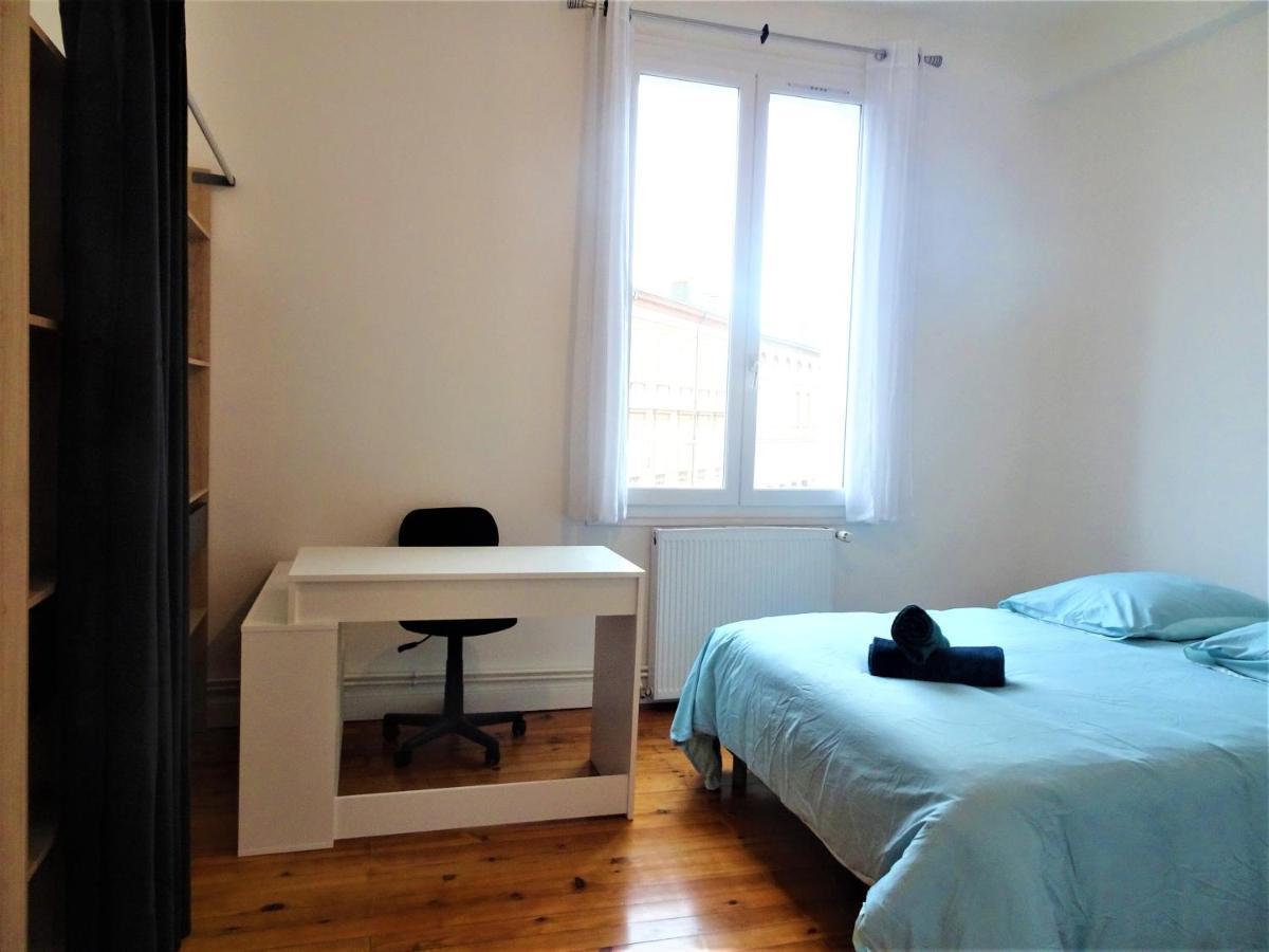 Chambre Privee Et Spacieuse Au Sein D'Un Logement Partage - Central, Quartier Villebourbon - 3 Chambres Doubles - 2 Balcons - Places De Stationnements Gratuites - 5 Min A Pied Gare Et Hypercentre Montauban Exteriér fotografie